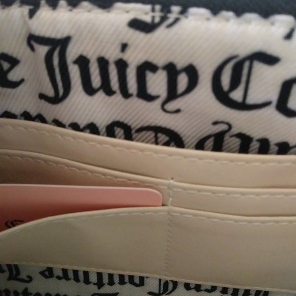 Juicy Couture Wristlet Black Rose - Picture 5 of 12